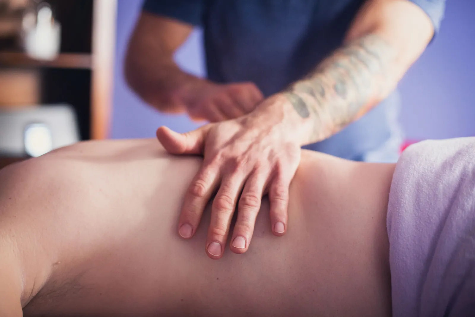 Massage Bien-être au cabinet Diffuseur de Détente